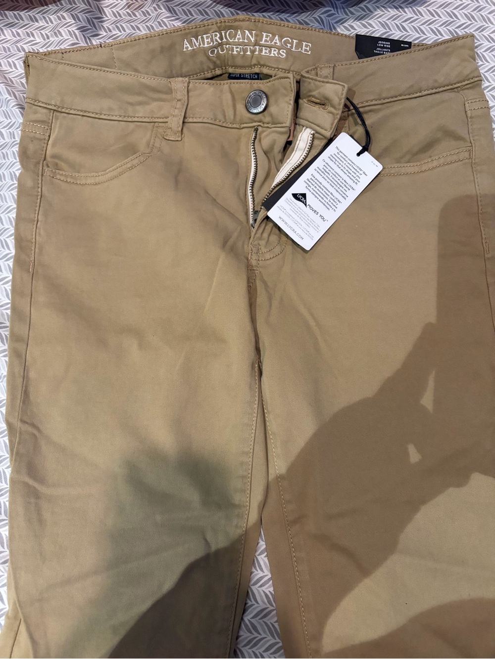 American Eagle Outfitters Kids Khaki Straight Chino Pants